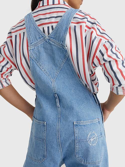 Tommy Hilfiger Hemp Denim Dungarees Farmer Női Denim | TH034UOR