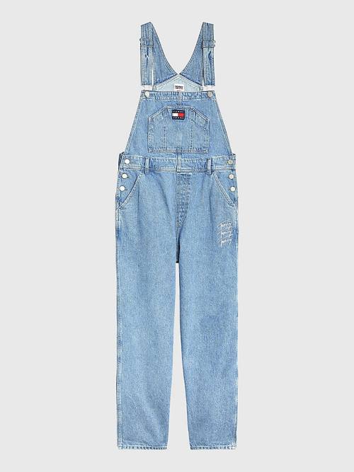 Tommy Hilfiger Hemp Denim Dungarees Farmer Női Denim | TH034UOR