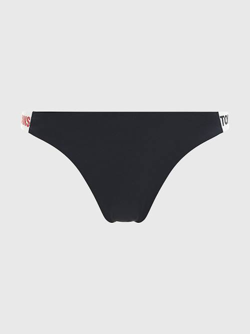 Tommy Hilfiger High Leg Cheeky Bikini Bottoms Fürdőruha Női Zöld | TH637UBO