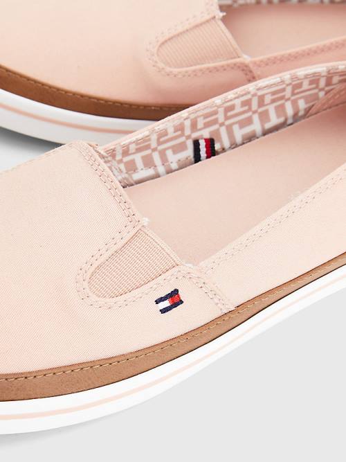 Tommy Hilfiger Iconic Slip-On Tornacipő Női Rózsaszín | TH541WSD