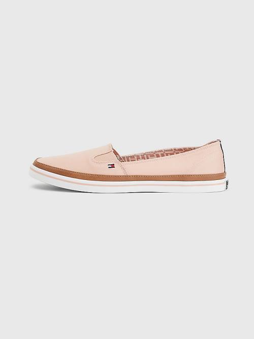 Tommy Hilfiger Iconic Slip-On Tornacipő Női Rózsaszín | TH541WSD