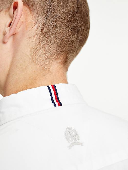 Tommy Hilfiger Icons Crest Embroidery Regular Fit Ingek Férfi Fehér | TH610CEK