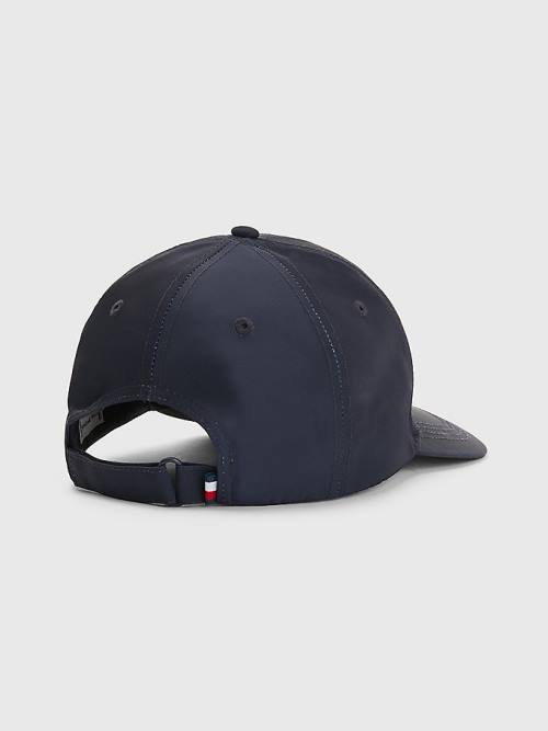 Tommy Hilfiger Interlock Plaque Cap Kalap Női Kék | TH930PDN