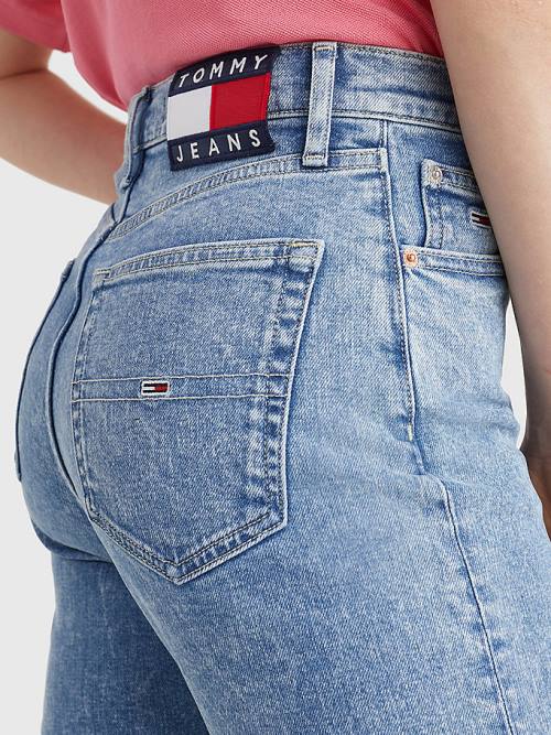 Tommy Hilfiger Julie Ultra High Rise Straight Farmer Női Denim | TH519BCK