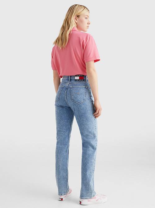 Tommy Hilfiger Julie Ultra High Rise Straight Farmer Női Denim | TH519BCK