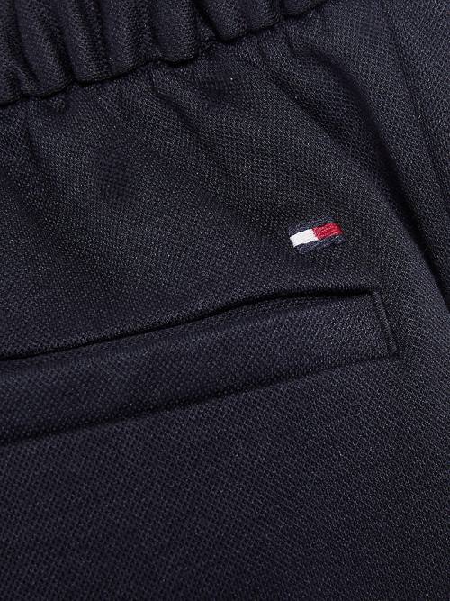 Tommy Hilfiger Kényelem Jersey Pique Chinos Nadrág Fiú Kék | TH791HSO