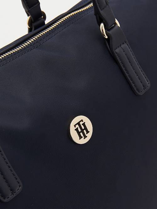 Tommy Hilfiger Large Recycled Tote Táska Női Kék | TH916UPQ