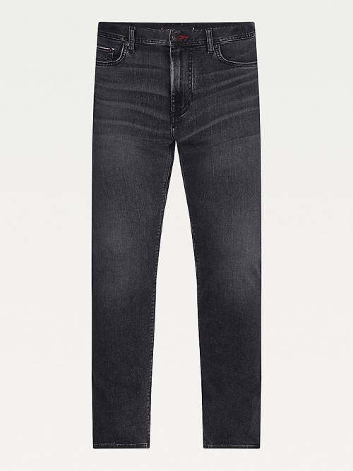 Tommy Hilfiger Layton Extra Slim Faded Black Farmer Férfi Denim | TH147MSO