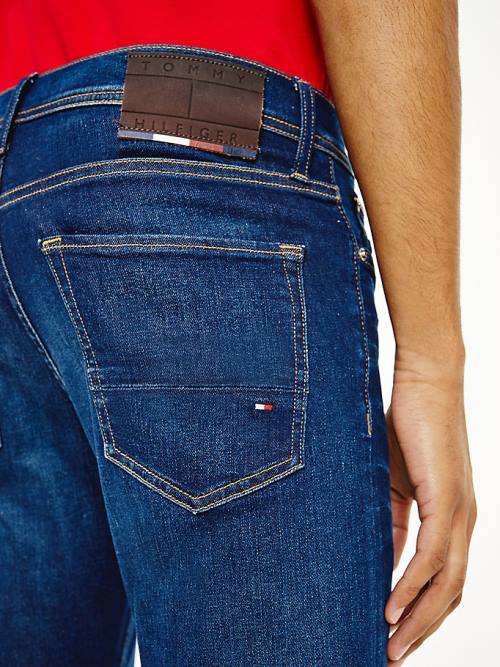 Tommy Hilfiger Layton Extra Slim Faded Farmer Férfi Denim | TH873TBK