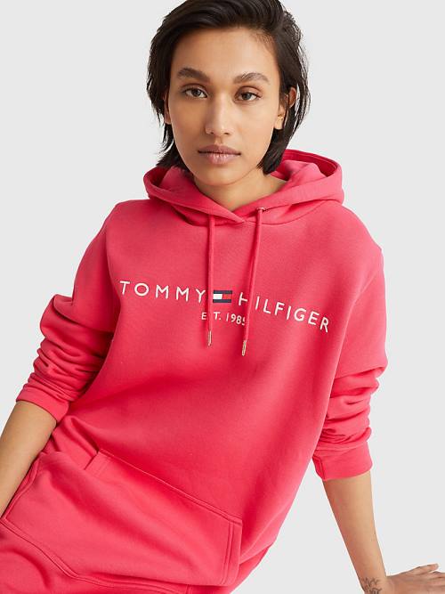 Tommy Hilfiger Logo Ruha Női Rózsaszín | TH690QKZ