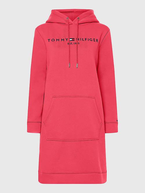 Tommy Hilfiger Logo Ruha Női Rózsaszín | TH690QKZ