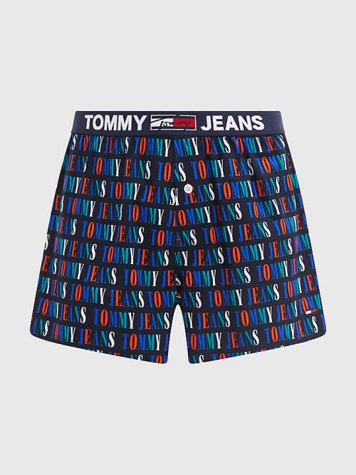 Tommy Hilfiger Logo Waistband Boxer Shorts Fehérnemű Férfi Bézs | TH806QGL