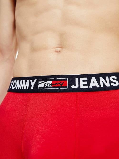 Tommy Hilfiger Logo Waistband Trunks Fehérnemű Férfi Piros | TH851MQA