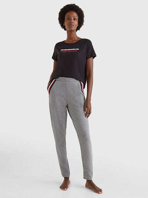 Tommy Hilfiger Lounge Cuffed Joggers Nadrág Női Szürke | TH305FPX