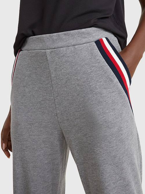 Tommy Hilfiger Lounge Cuffed Joggers Nadrág Női Szürke | TH305FPX