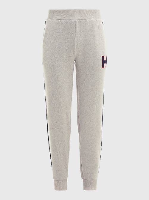 Tommy Hilfiger Lounge Signature Tape Joggers Pizsama Férfi Bézs | TH439EAS