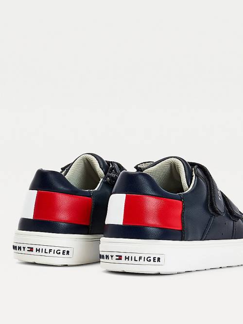 Tommy Hilfiger Low-Top Tornacipő Fiú Kék | TH190IEY