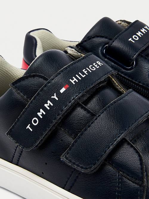 Tommy Hilfiger Low-Top Tornacipő Fiú Kék | TH190IEY