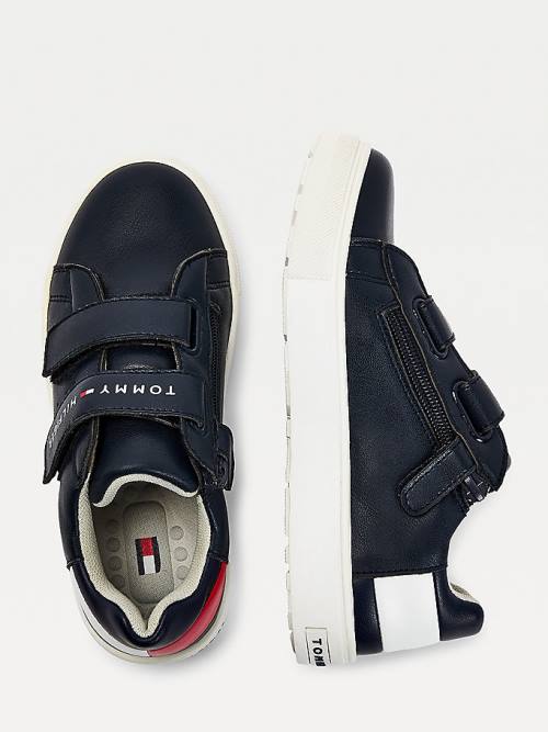 Tommy Hilfiger Low-Top Tornacipő Fiú Kék | TH190IEY