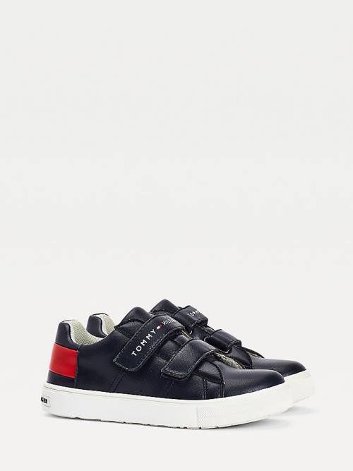 Tommy Hilfiger Low-Top Tornacipő Fiú Kék | TH190IEY