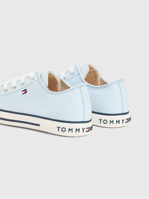 Tommy Hilfiger Low-Top Tornacipő Fiú Kék | TH491CDX