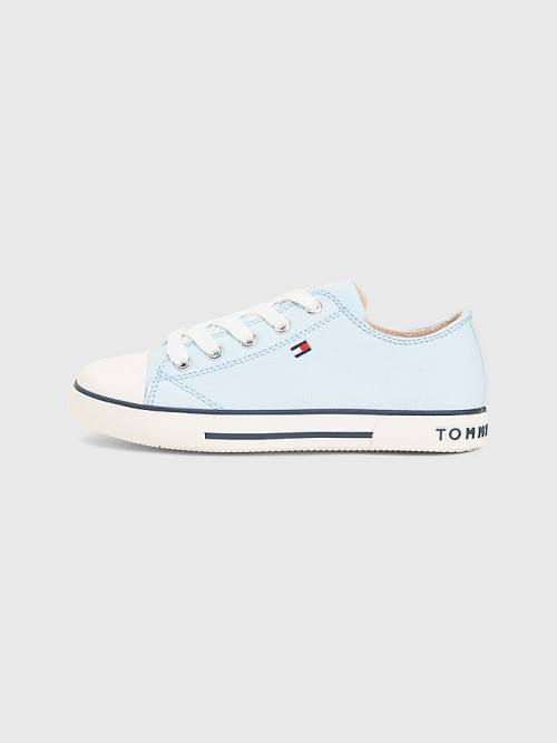 Tommy Hilfiger Low-Top Tornacipő Fiú Kék | TH491CDX