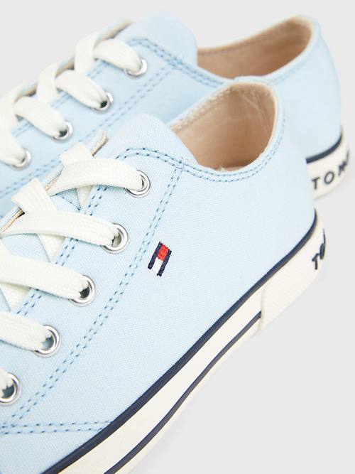 Tommy Hilfiger Low-Top Tornacipő Lány Kék | TH139USL