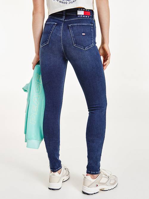 Tommy Hilfiger Melany Ultra High Rise Super Skinny Farmer Női Denim | TH826XKY