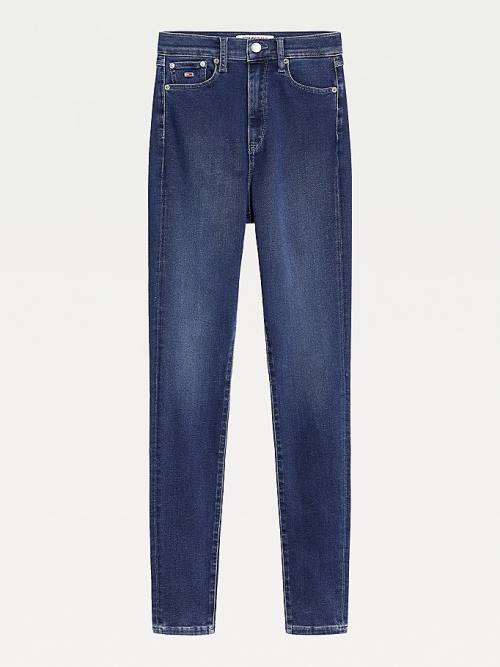 Tommy Hilfiger Melany Ultra High Rise Super Skinny Farmer Női Denim | TH826XKY