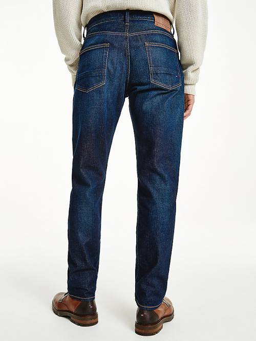 Tommy Hilfiger Mercer Straight Faded Farmer Férfi Denim | TH705RXU