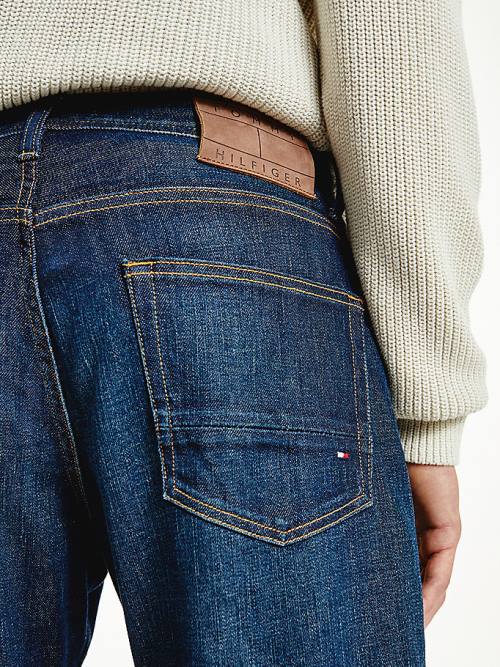 Tommy Hilfiger Mercer Straight Faded Farmer Férfi Denim | TH705RXU