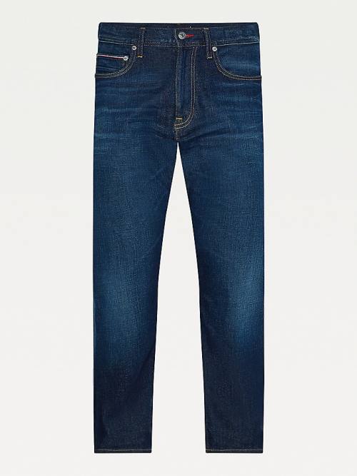 Tommy Hilfiger Mercer Straight Faded Farmer Férfi Denim | TH705RXU