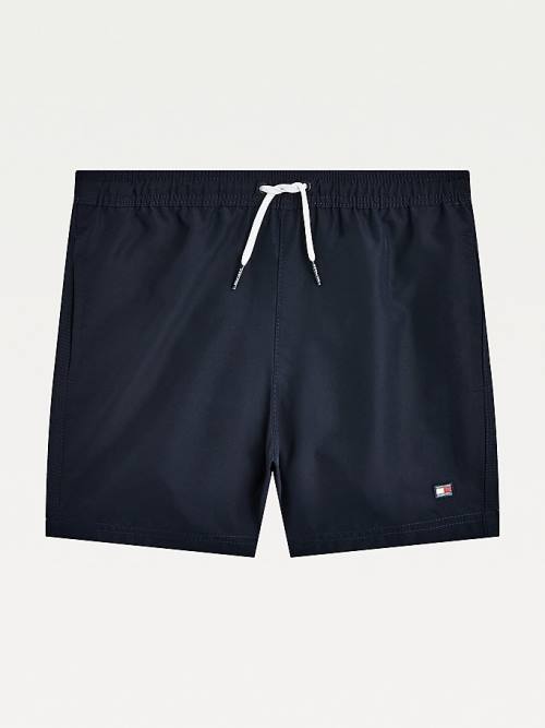 Tommy Hilfiger Mid Length Shorts Fürdőruha Fiú Kék | TH108DLB