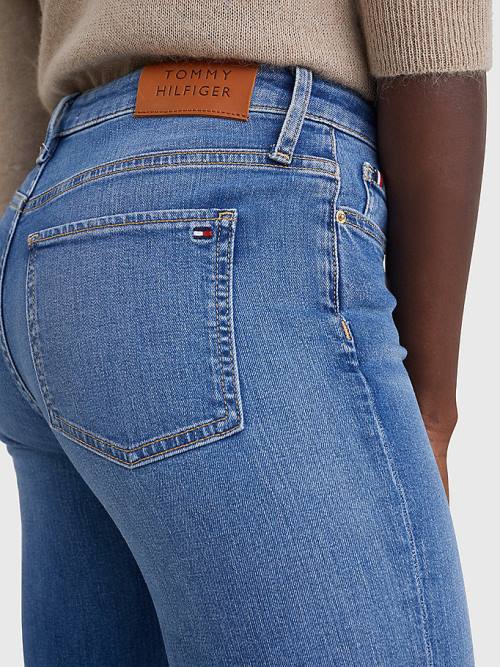 Tommy Hilfiger Mid Rise Bootcut Farmer Női Denim | TH402VDL