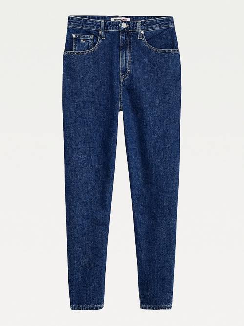 Tommy Hilfiger Mom Ultra High Rise Tapered Farmer Női Denim | TH061HQL