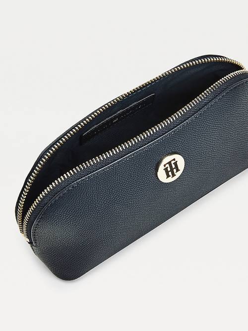 Tommy Hilfiger Monogram Makeup Bag Gift Set Kalap Női Kék | TH931GCI