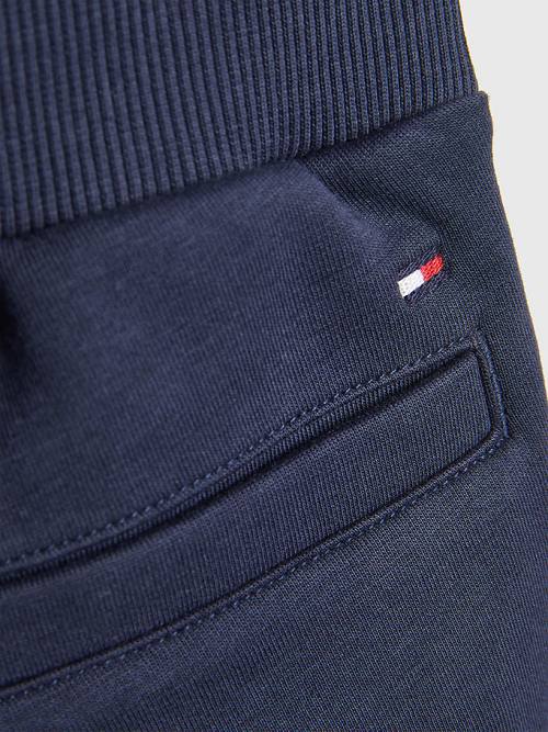 Tommy Hilfiger Multi Logo Drawstring Sweat Shorts Nadrág Fiú Kék | TH234GCT