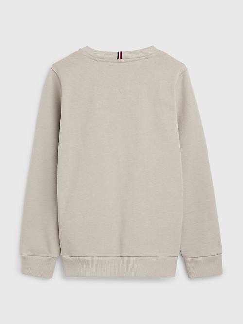 Tommy Hilfiger Natural Earth Dye Pulóver Fiú Szürke | TH453VIT