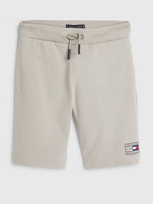 Tommy Hilfiger Natural Earth Dye Sweat Shorts Nadrág Fiú Szürke | TH642LBA