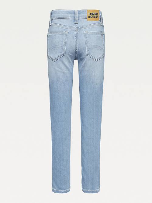 Tommy Hilfiger Nora Faded Skinny Farmer Lány Denim | TH672GFR