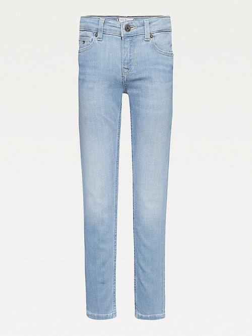 Tommy Hilfiger Nora Faded Skinny Farmer Lány Denim | TH672GFR