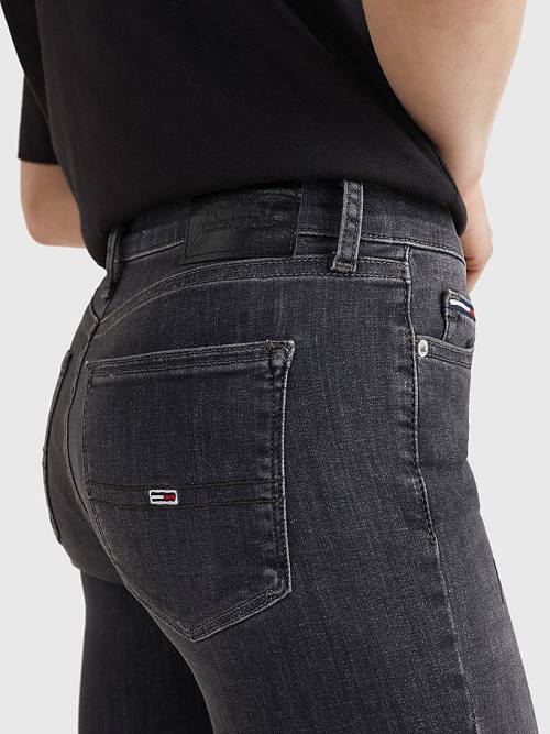 Tommy Hilfiger Nora Mid Rise Skinny Ankle Farmer Női Denim | TH809XGR