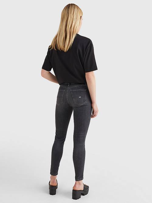 Tommy Hilfiger Nora Mid Rise Skinny Ankle Farmer Női Denim | TH809XGR