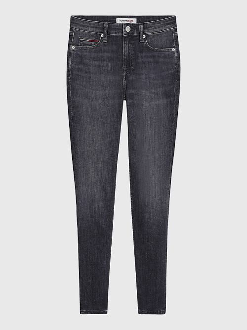 Tommy Hilfiger Nora Mid Rise Skinny Ankle Farmer Női Denim | TH809XGR