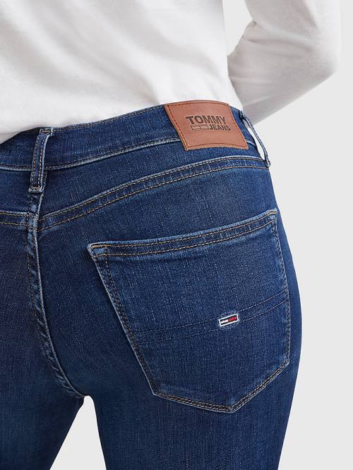 Tommy Hilfiger Nora Mid Rise Skinny Farmer Női Denim | TH461HTX