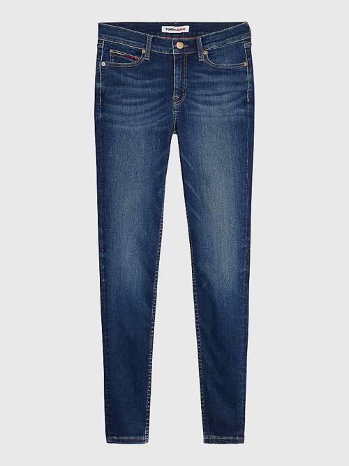 Tommy Hilfiger Nora Mid Rise Skinny Farmer Női Denim | TH461HTX