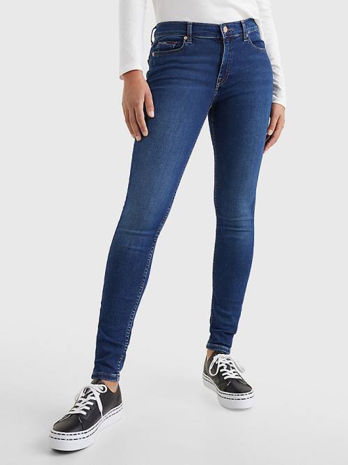 Tommy Hilfiger Nora Mid Rise Skinny Farmer Női Denim | TH461HTX