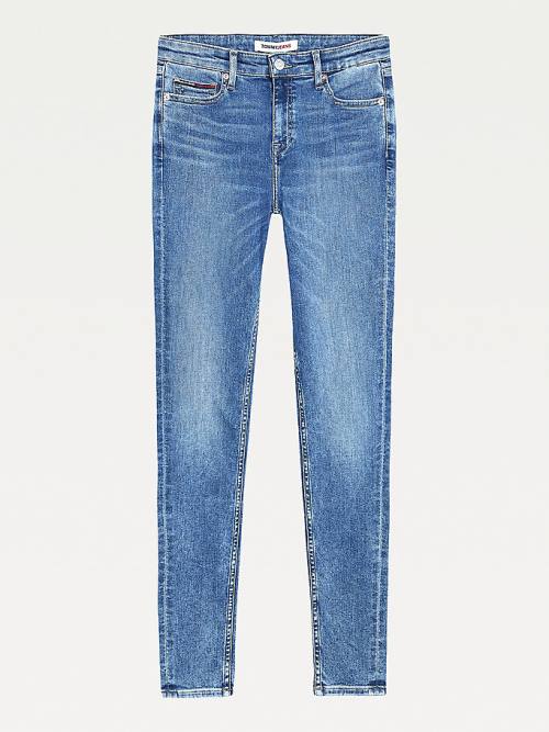 Tommy Hilfiger Nora Mid Rise Skinny Fit Farmer Női Denim | TH196ULP