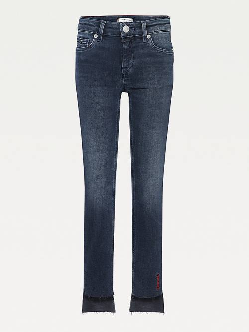 Tommy Hilfiger Nora Skinny Raw Hem Farmer Lány Denim | TH483WTF