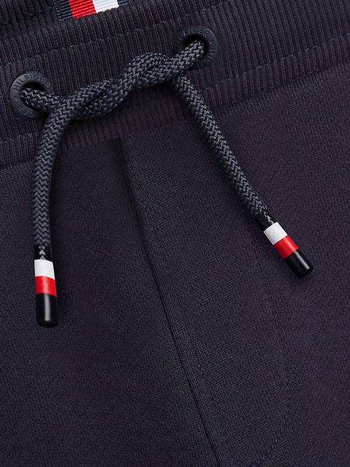 Tommy Hilfiger Organic Pamut Cuffed Joggers Nadrág Fiú Kék | TH647IJT